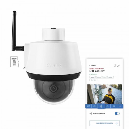ABUS SmartLook PPIC52520 trådløst IP overvågningskamera - 1080p Wi‑Fi, hvid