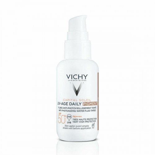 Solcreme med farve Vichy Capital Soleil SPF 50+ Medium 40 ml