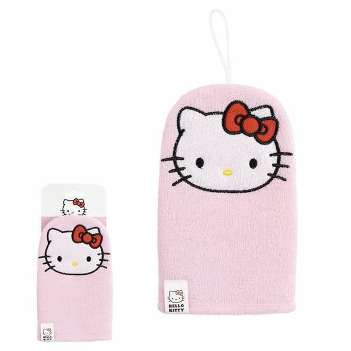 Hello Kitty Skrubbehandske Pink Badehandske