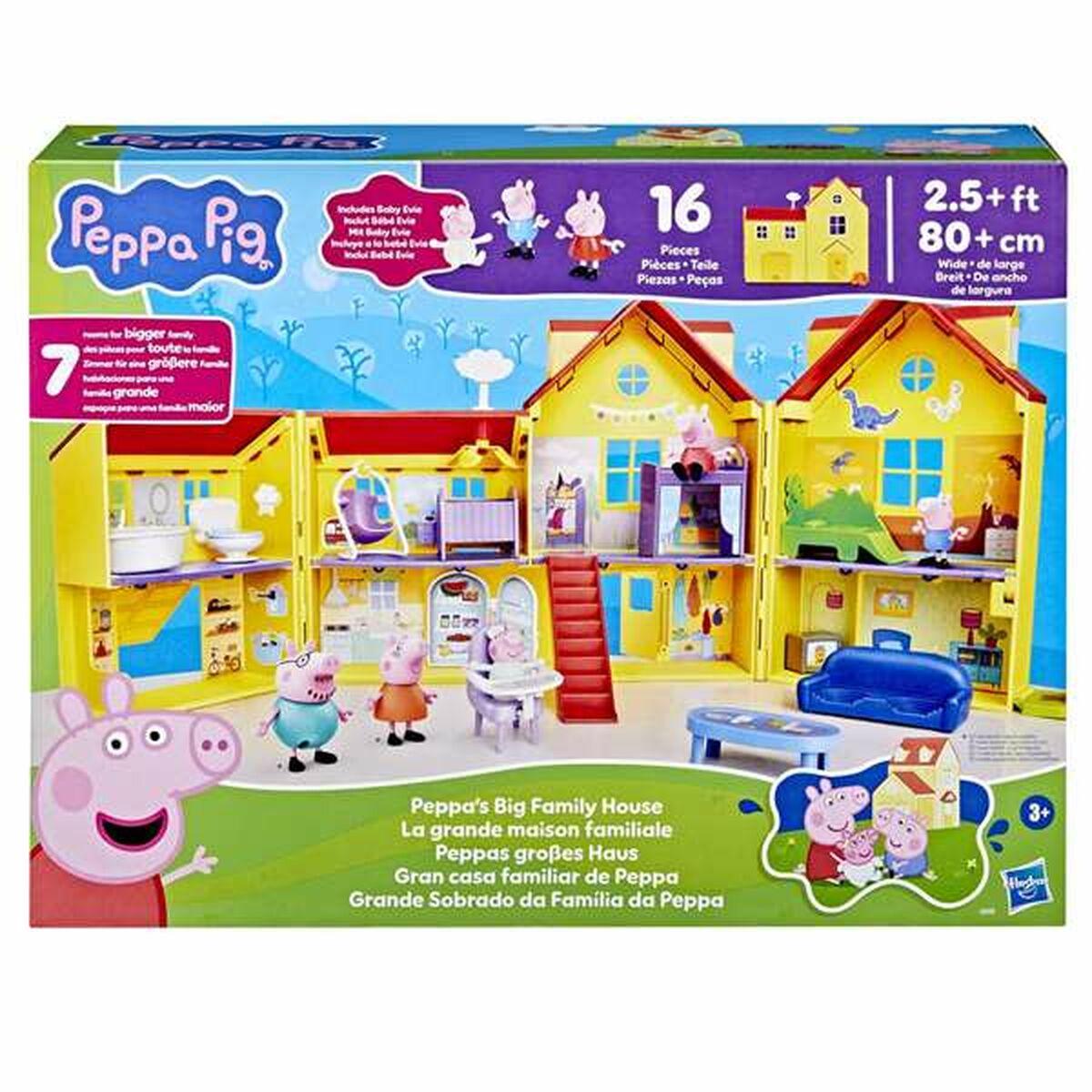 Legetøj playset Peppa Pig - 16 dele, multifarvet