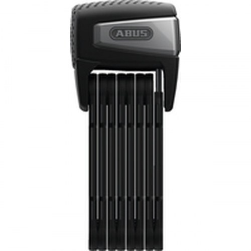 Sammenklappelig cykellås med alarm ABUS BORDO One 6500A/110 - sort