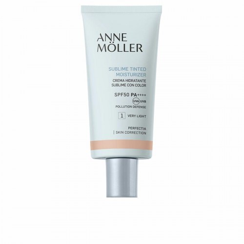 Ansigtscreme med farve Anne Möller Perfectia SPF 50+ 50 ml