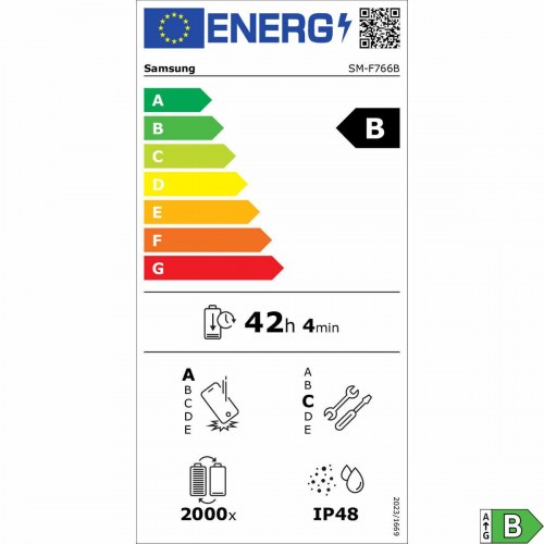 Samsung Galaxy Z Flip7 6,9" 12 GB/512 GB - Blå
