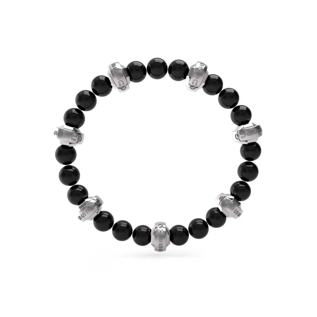 Guess armbånd til mænd - sort perlearmbånd JUMB04057JWSTBKT-U