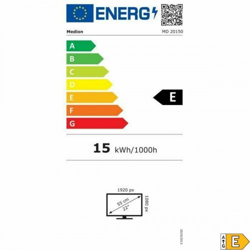 Medion AKOYA P52218 (MD 20150) 22" Full HD LCD skærm - 75 Hz, HDMI/VGA