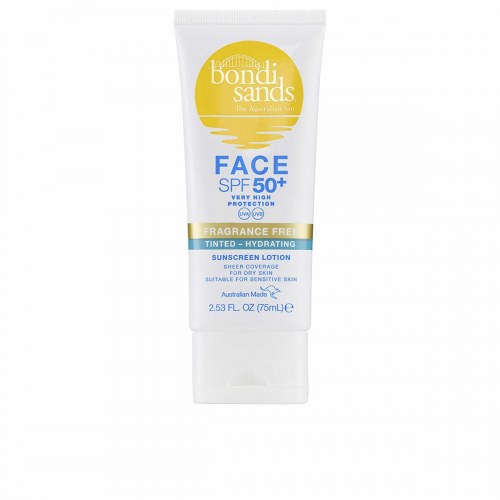 Solcreme til ansigt SPF 50+ Bondi Sands Face 75 ml