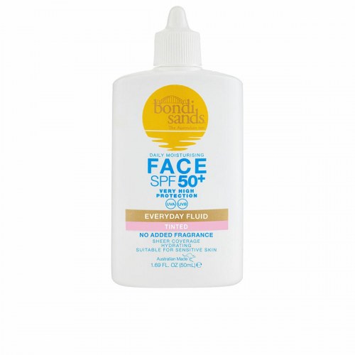 Solcreme til ansigt SPF 50+ Bondi Sands Everyday, tonet, 50 ml