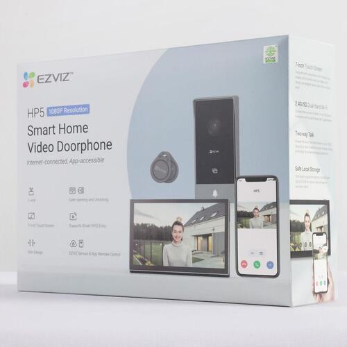 Video dørtelefon Ezviz HP5 med 7" skærm og Wi‑Fi