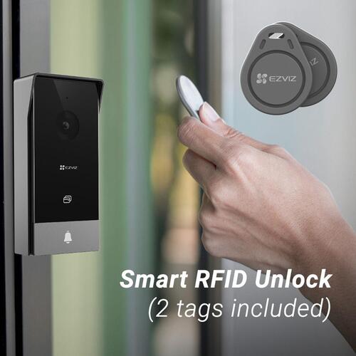 Video dørtelefon Ezviz HP5 med 7" skærm og Wi‑Fi