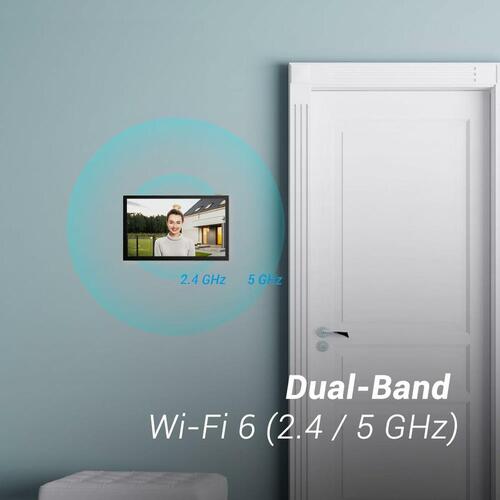 Video dørtelefon Ezviz HP5 med 7" skærm og Wi‑Fi