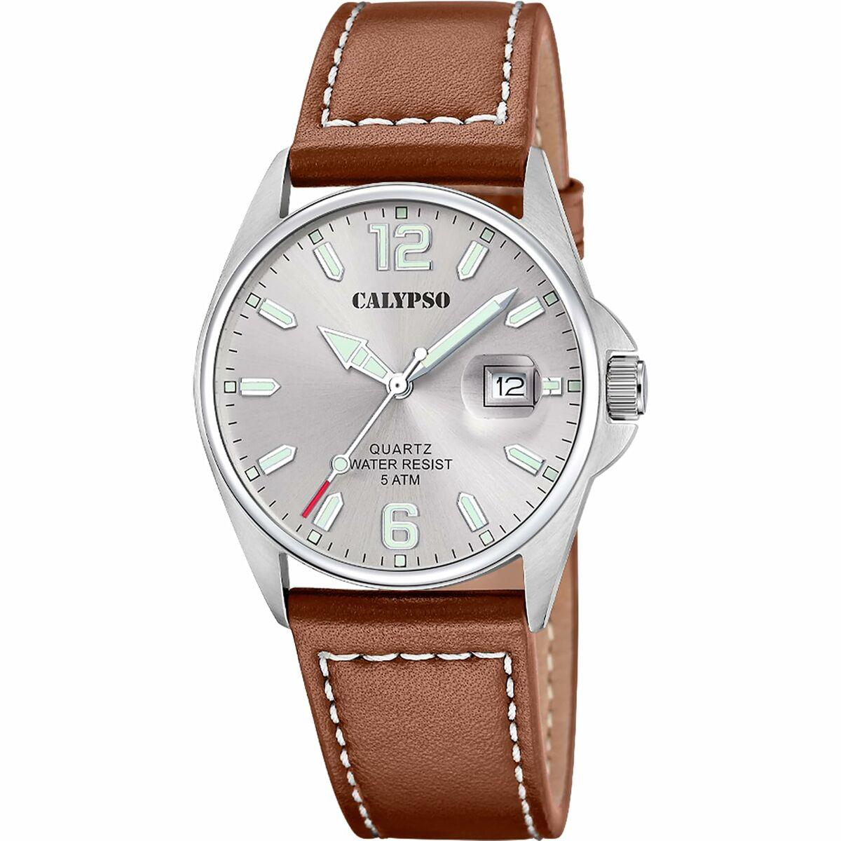 Calypso K5870/2 herreur - brun rem, analogt