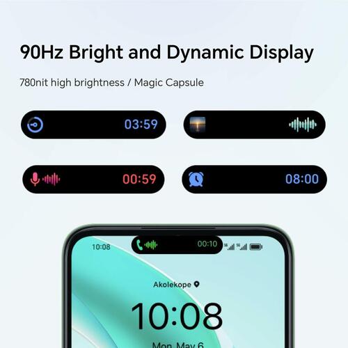 Mobiltelefon Honor X6b 6,56" 128 GB - Grøn