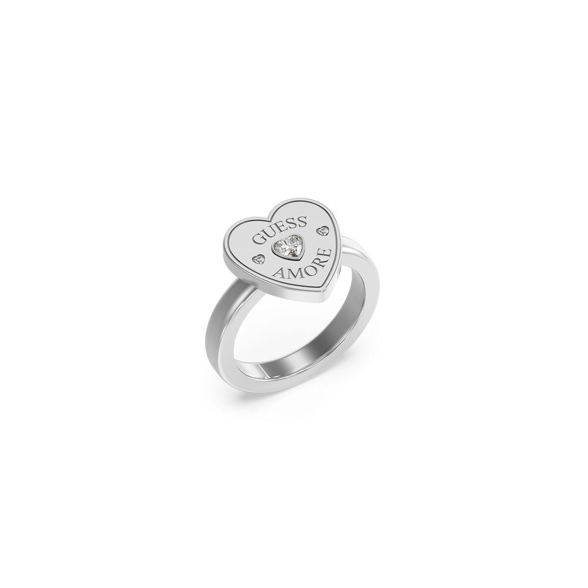 Guess ring til kvinder - sølvfarvet, str. 14 (JUBR05059JWRH54)