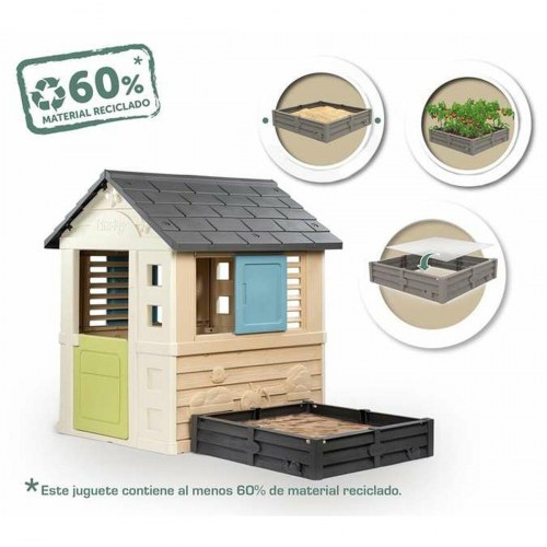 Legehus med sandkasse Smoby - udendørs børnehus