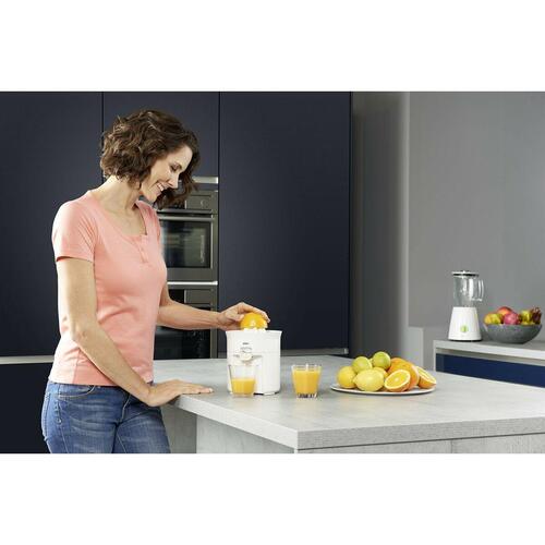 Braun CJ3050 elektrisk citruspresser 60 W - hvid