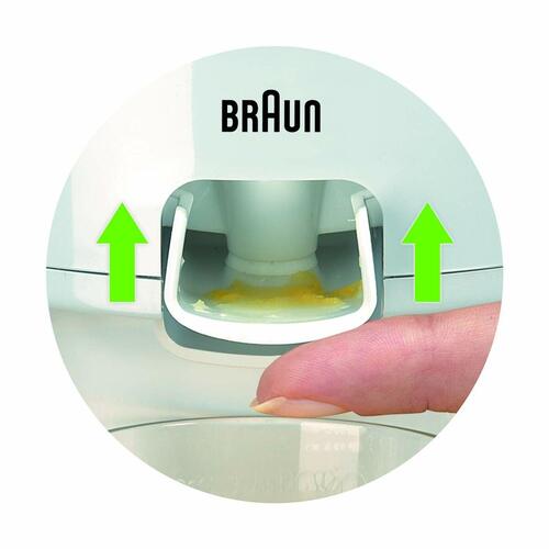 Braun CJ3050 elektrisk citruspresser 60 W - hvid