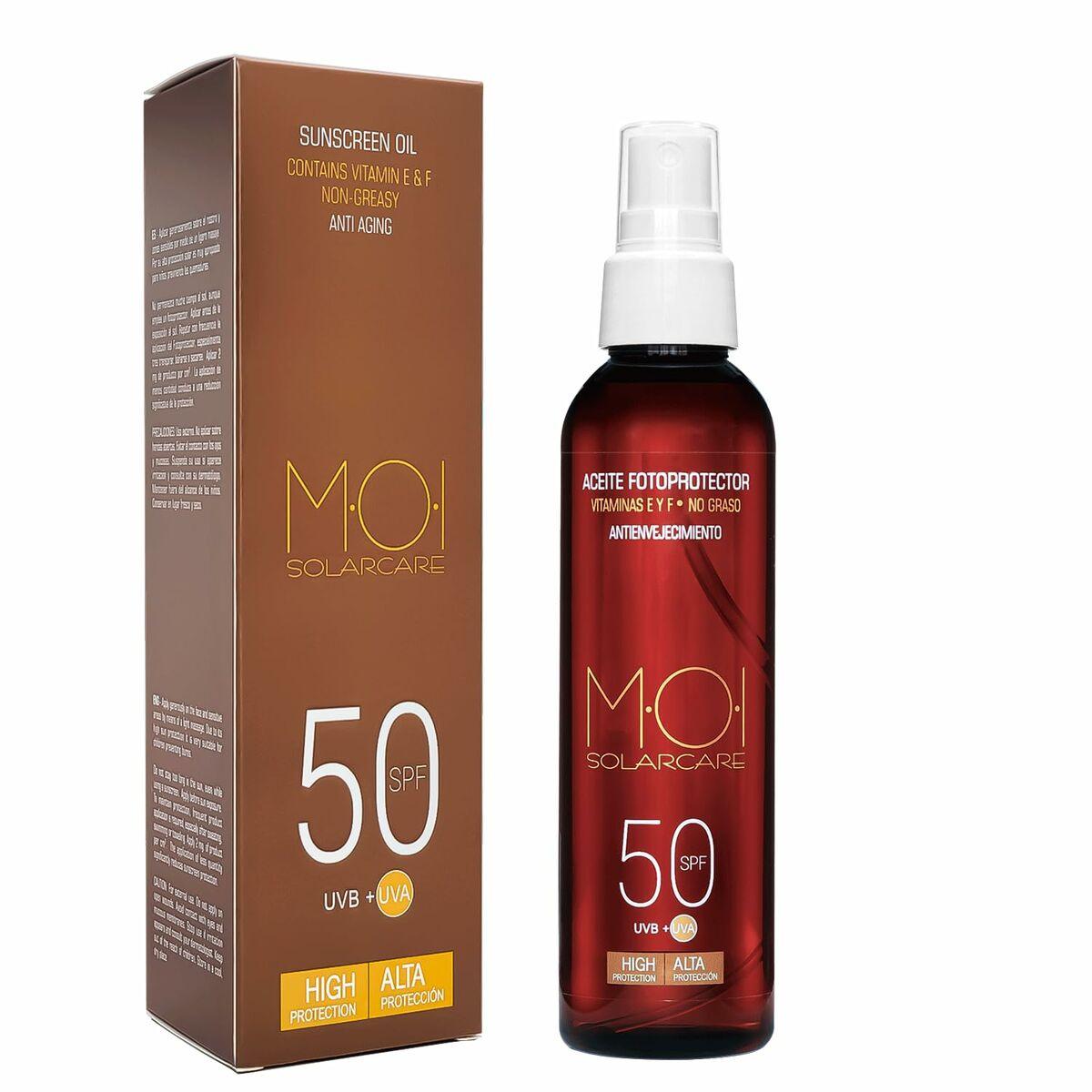 MOI Solarcare beskyttende sololie SPF 50+ - spray 150 ml