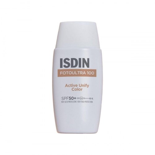 Solcreme med farve Isdin Foto Ultra 100 SPF 50+ 50 ml