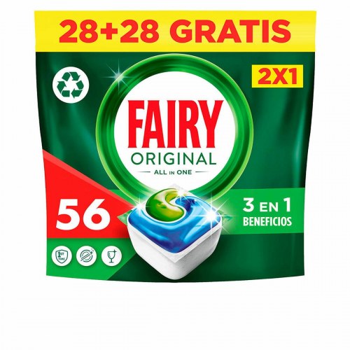 Opvasketabs Fairy Original All in One - 56 stk