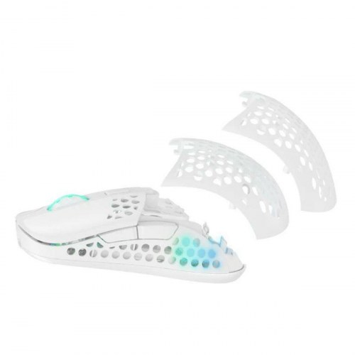 Trådløs mus Cherry Xtrfy - hvid gaming mus