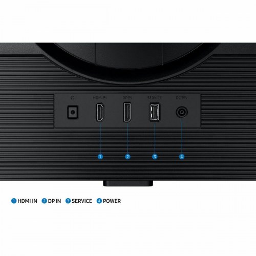 Samsung 32" gaming skærm LS32DG500EUXEN, Quad HD, 180 Hz