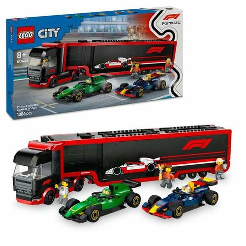 Lego City F1 Truck med racerbilssæt - byggesæt