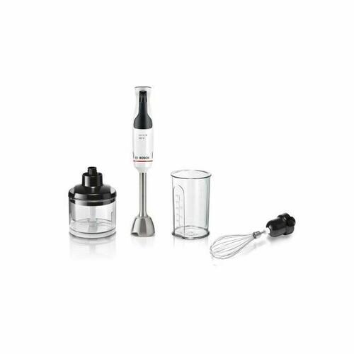 BOSCH stavblender MSM4W221 - hvid/sort - 600 W med tilbehør