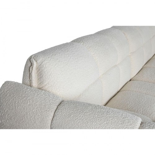 Sofa 3-4 personers hvid - moderne 260 × 108 × 82 cm