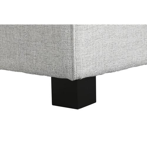 Sofa med chaiselong grå - moderne 231 × 170 × 82 cm