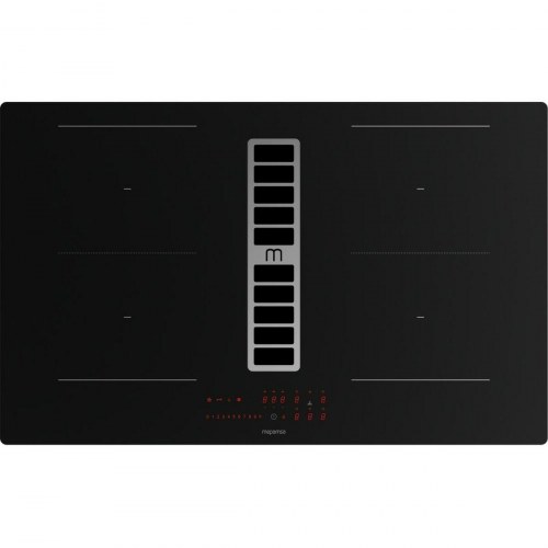 Mepamsa INDU MAX X induktionskogeplade med integreret emhætte, 83 cm - sort