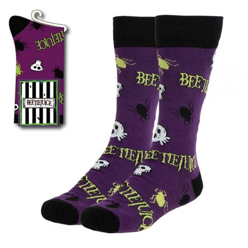 Beetlejuice sokker - herrestrømper 38-45