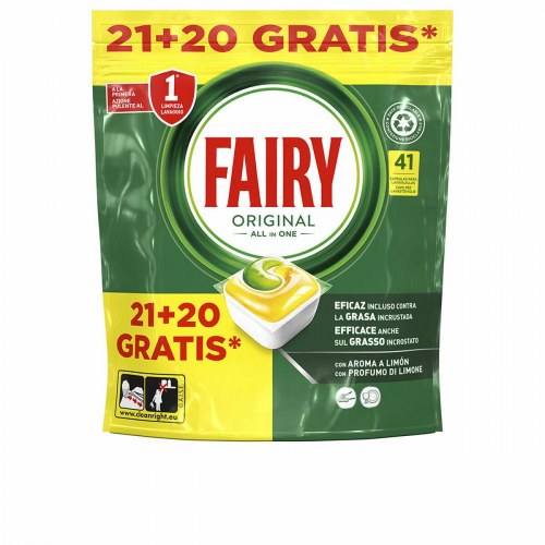 Fairy opvasketabs All in One Lemon - engangsbrug