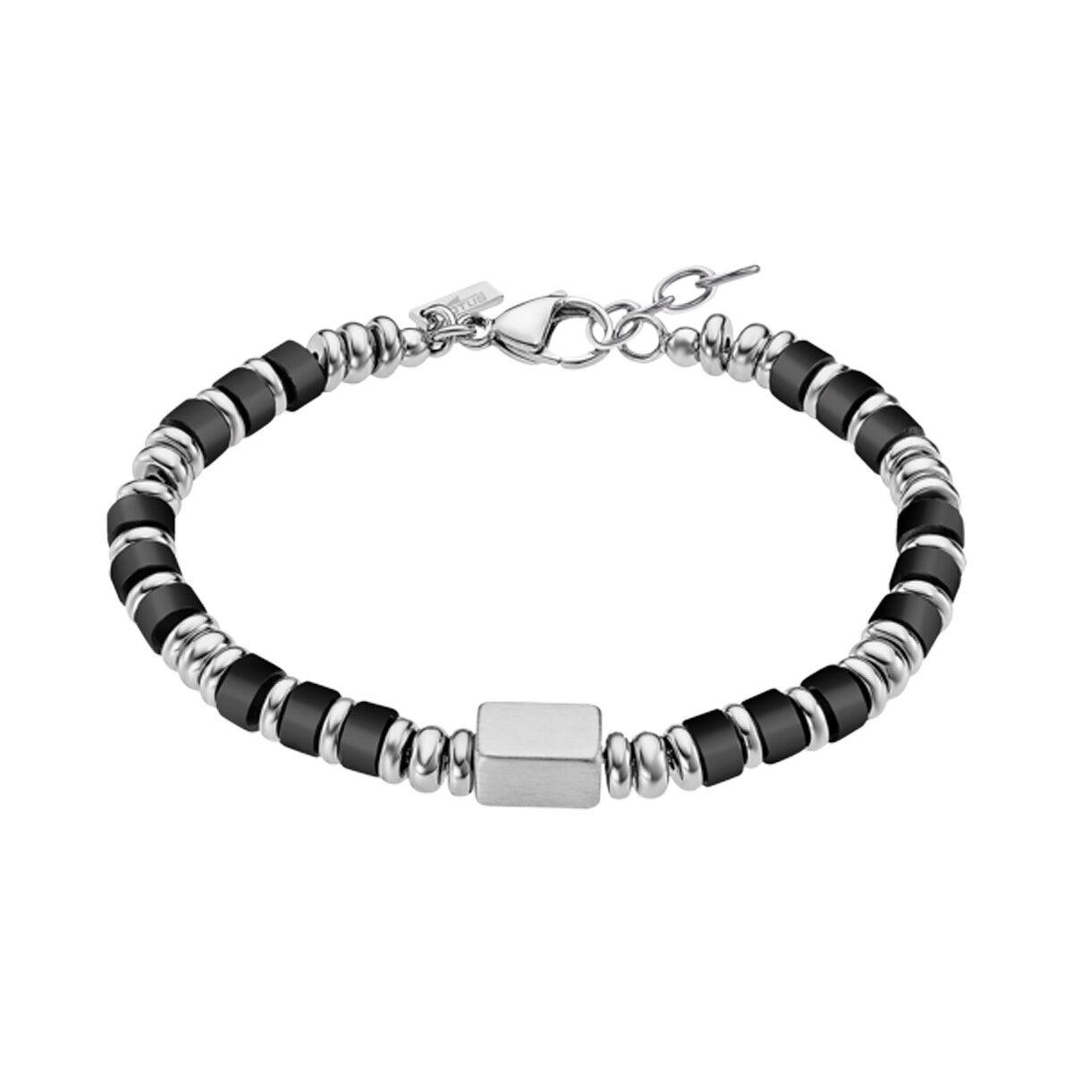 Lotus LS2448-2/2 armbånd til kvinder - sort/sølv look
