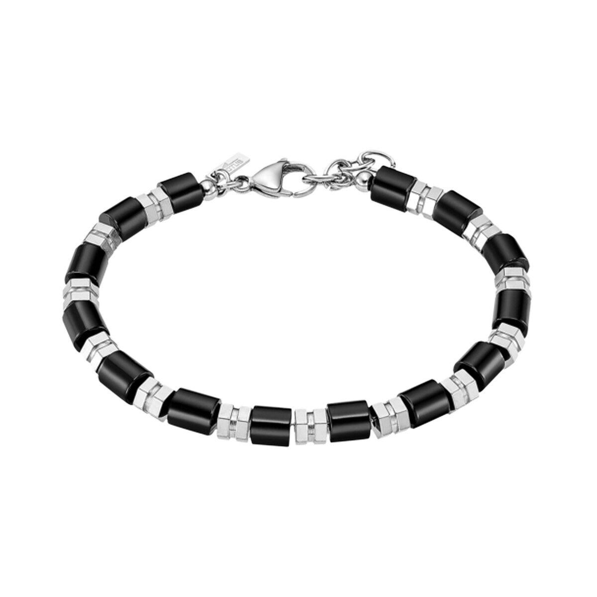Lotus LS2451-2/1 armbånd til kvinder - sort/sølv look