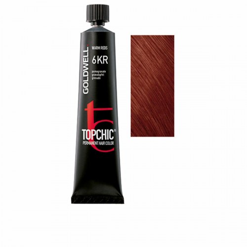 Permanent hårfarve Goldwell Topchic 6KR - 60 ml
