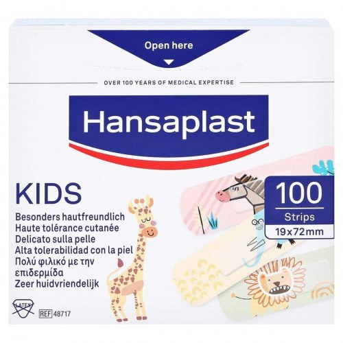 Plastre til børn Hansaplast Kids - 100 stk.