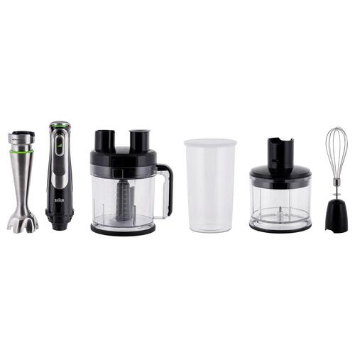 Braun MQ9195XLI kop-blender/håndblender, sort, 1200 W, 500 ml