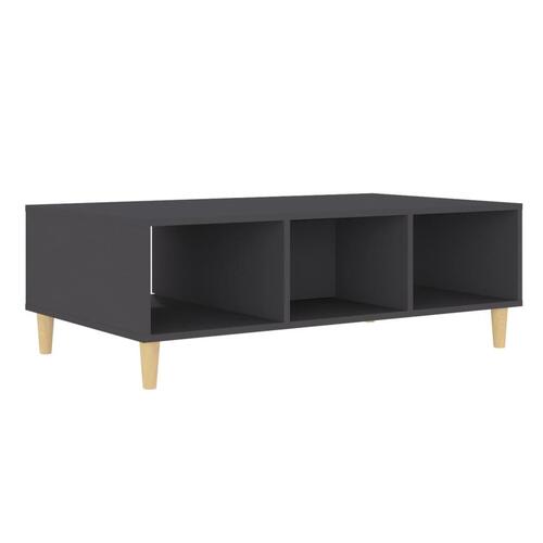 Sofabord 103,5x60x35 cm spånplade grå