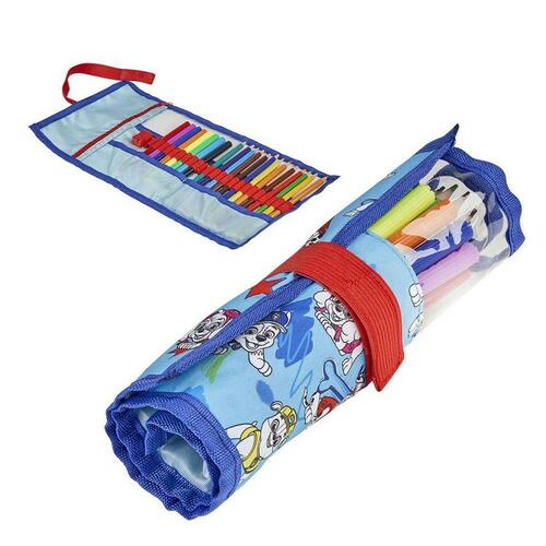 Penalhus med tilbehør - The Paw Patrol, 22 dele, blå
