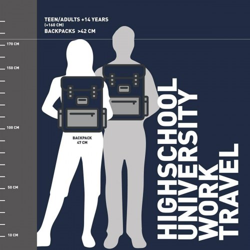 Harry Potter rygsæk - Gryffindor, grå