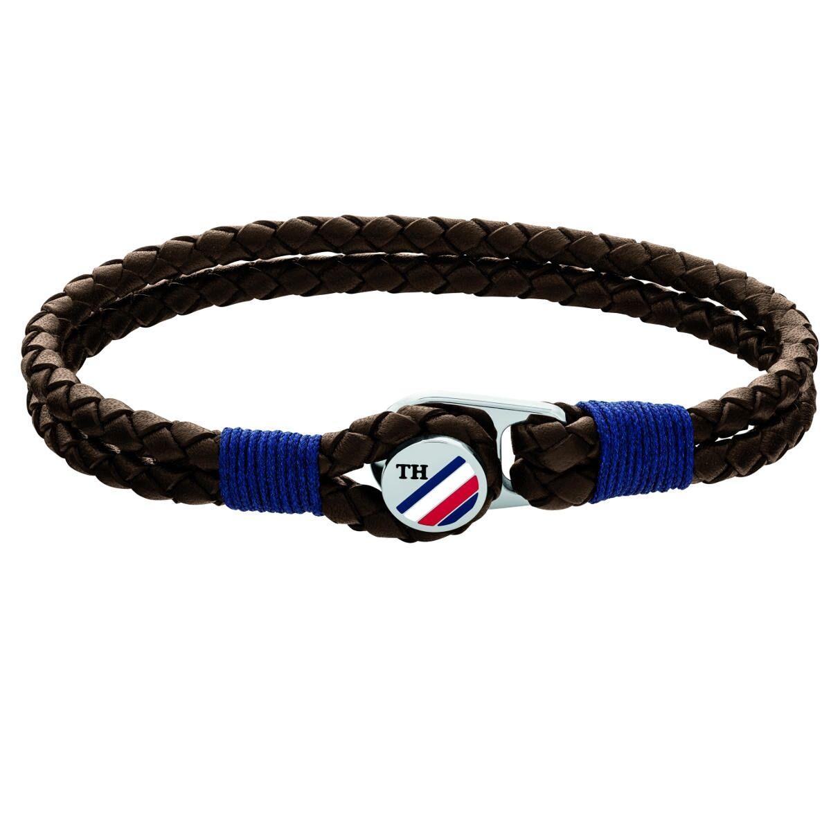 Tommy Hilfiger armbånd til mænd - brun, rustfrit stål (2790196S)