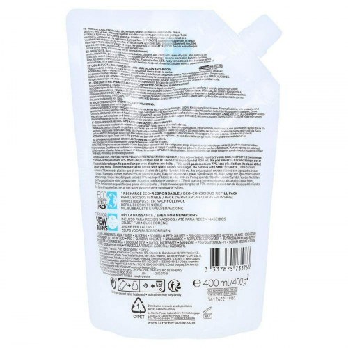 Shower gel La Roche-Posay Lipikar Syndet AP+ 400 ml (refill)
