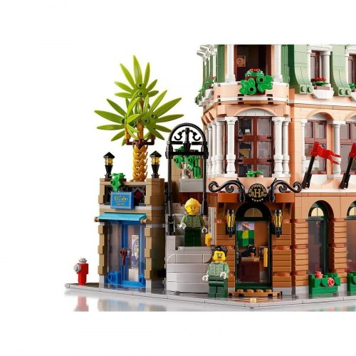 Lego Icons 10297 Boutique Hotel byggesæt, sort - 3.066 dele