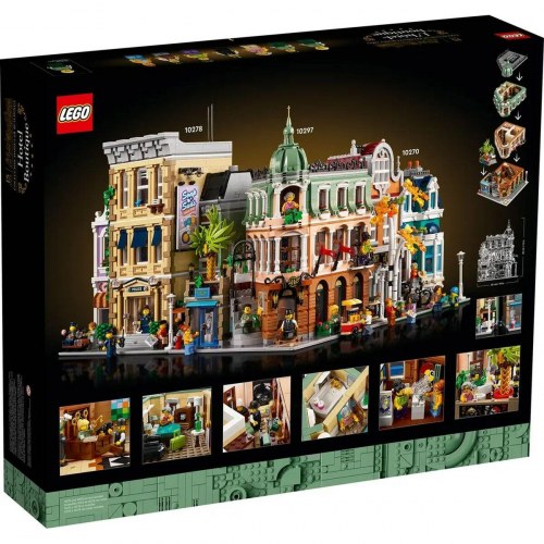 Lego Icons 10297 Boutique Hotel byggesæt, sort - 3.066 dele
