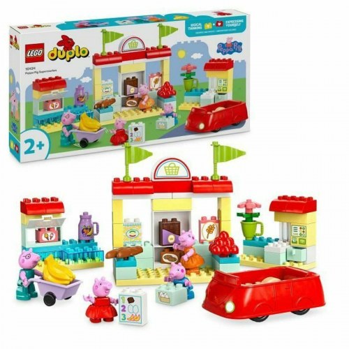 Byggelegetøj LEGO DUPLO Peppa Pig Supermarked - Multifarvet