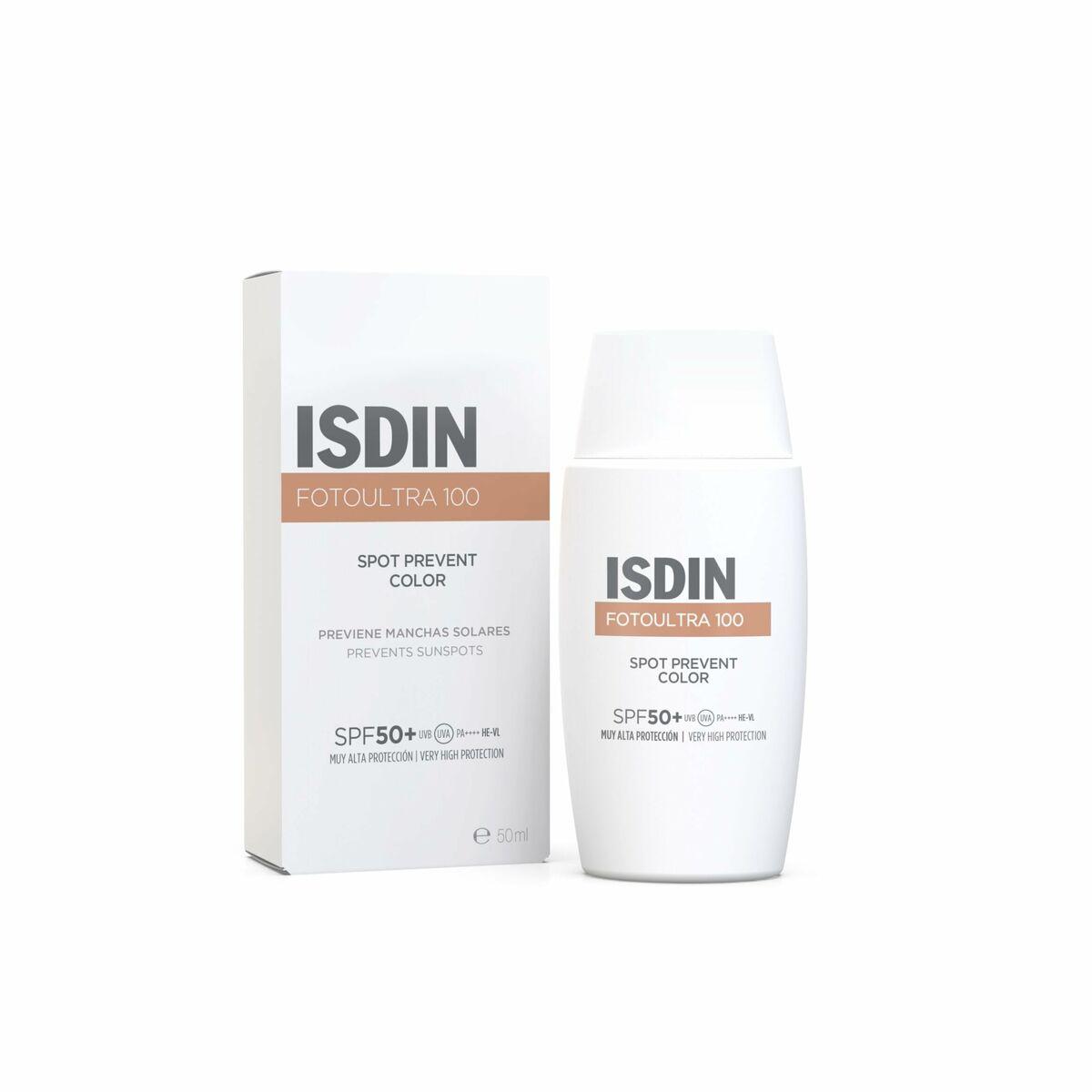 Solcreme ansigt SPF 50+ Isdin Foto Ultra 100 - 50 ml (farvet)