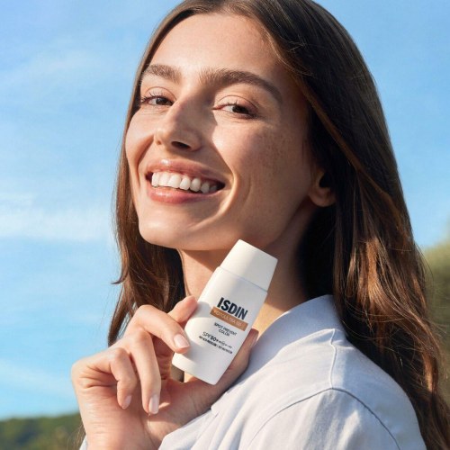 Solcreme ansigt SPF 50+ Isdin Foto Ultra 100 - 50 ml (farvet)