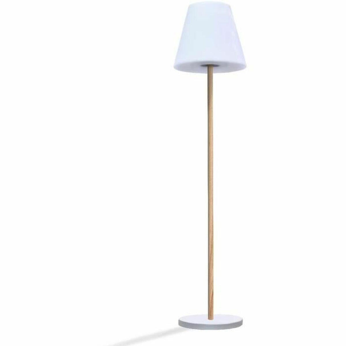 Lumisky solcelle gulvlampe - hvid udendørs LED (IP44)