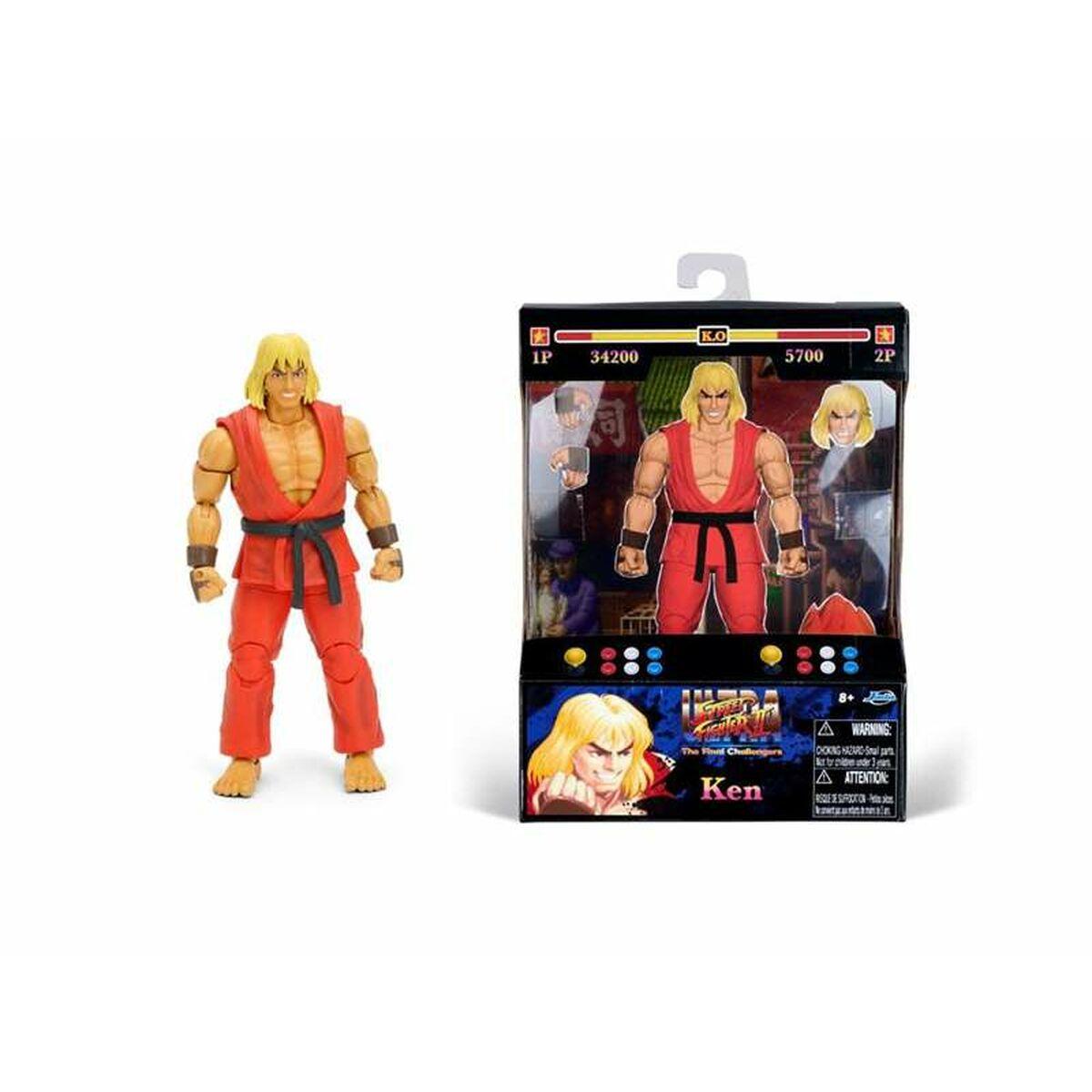 Street Fighter Ken actionfigur - 15 cm