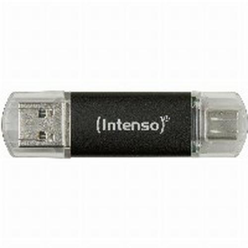 INTENSO Twist Line USB-stik 64 GB - antracit